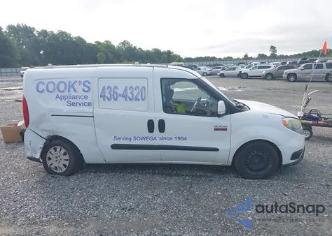 2016 Ram Promaster City Tradesman Slt z USA, uszkodzony, nr VIN ZFBERFBTXG6B60261